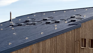 immagine tetti in alluminio